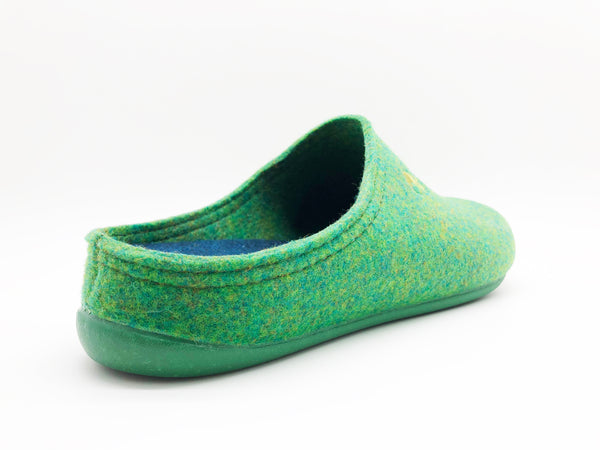 Nat 2 Thies Thies 1856 ® Recycled PET Slipper Vegan Verde Green