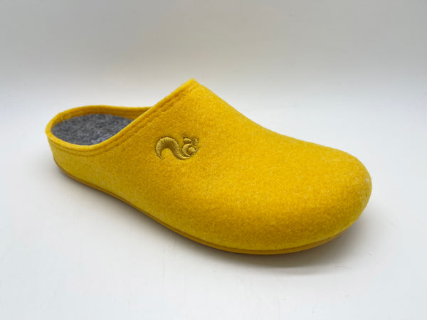 Nat 2 Thies Thies 1856 ® Recycled PET Slipper Vegan Yellow