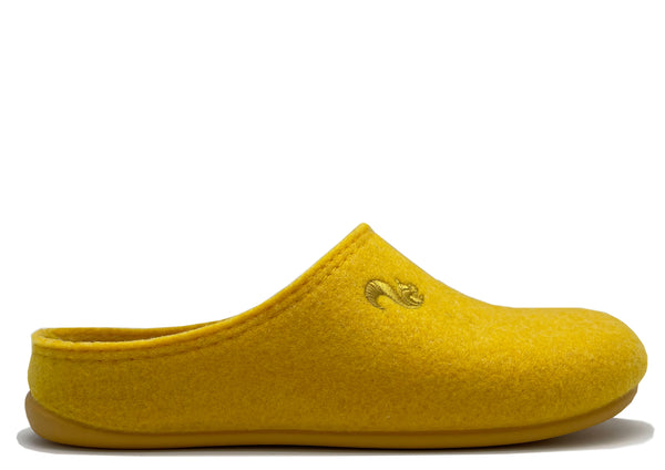 nat 2 thies thies 1856 ® Recycled PET Slipper vegan yellow