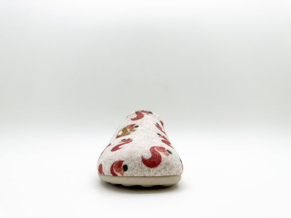 Nat 2 Thies Thies 1856 ® Recycled PET Squirrel Slipper Kids Vegan Beige