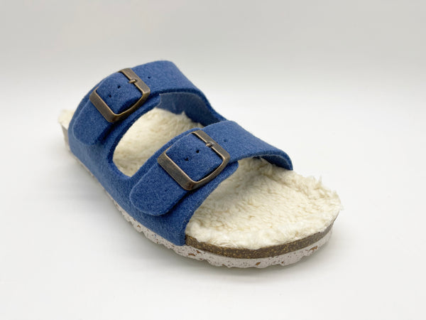 Nat 2 Thies Thies 1856 ® Recycled Plush PET Bio Sandal Vegan Ocean
