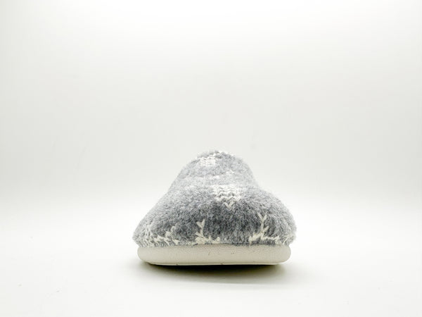 Nat 2 Thies Thies 1856 ® Recycled Reindeer PET Slipper Vegan Grey