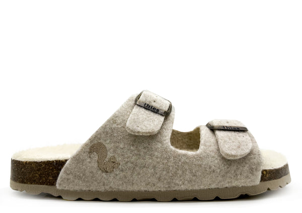 nat 2 thies thies 1856 ® Recycled Wool Sandal beige