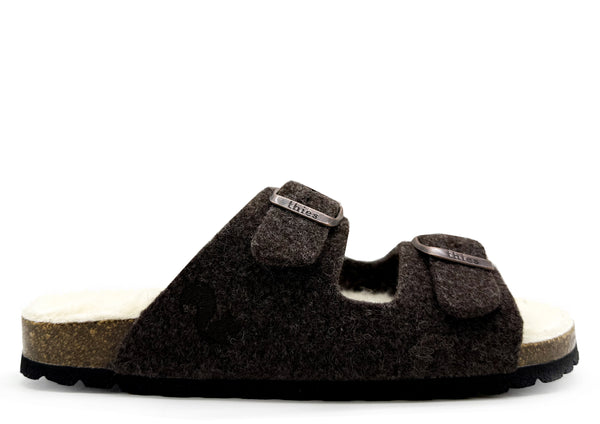nat 2 thies thies 1856 ® Recycled Wool Sandal marron