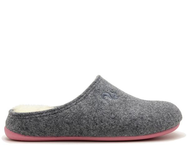 nat 2 thies thies 1856 ® Recycled Wool Slippers grey rose