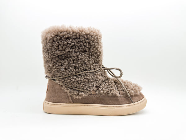 Nat 2 Thies Thies 1856 ® Sheep Lace Boots Elephant Grey