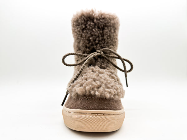 Nat 2 Thies Thies 1856 ® Sheep Lace Boots Elephant Grey