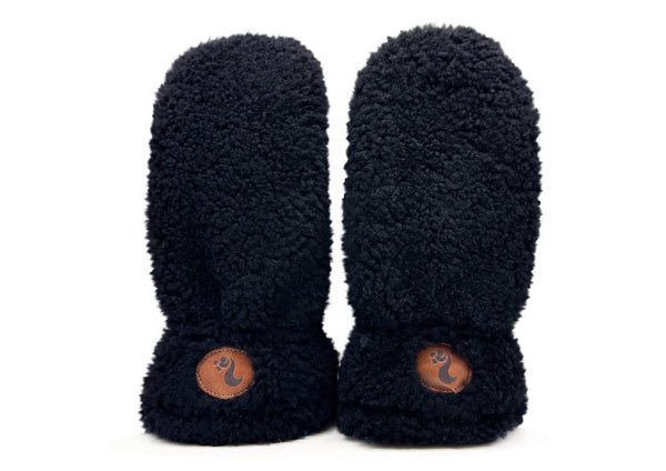 nat 2 thies thies 1856 ® Sheepskin Gloves / Mittens black