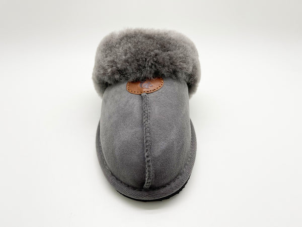 Nat 2 Thies Thies 1856 ® Sheepskin Slipper Dark Grey