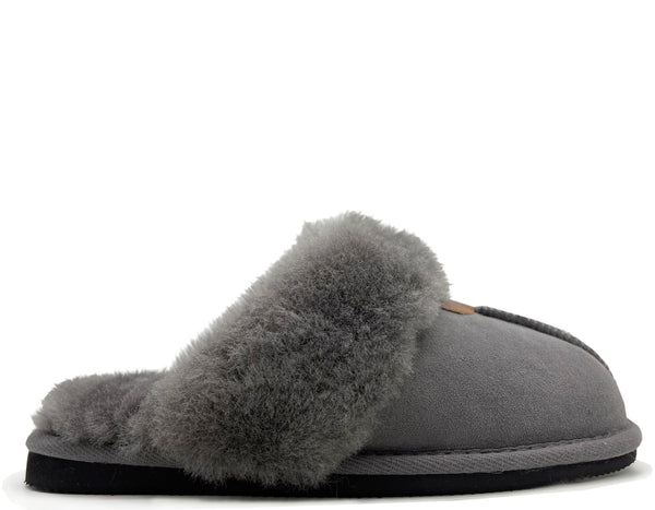 nat 2 thies thies 1856 ® Sheepskin Slipper dark grey