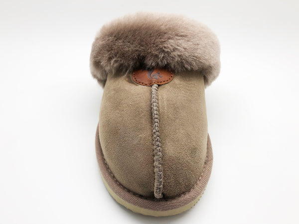 Nat 2 Thies Thies 1856 ® Sheepskin Slipper Elephant Grey