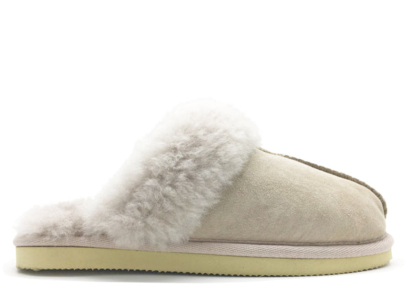 nat 2 thies thies 1856 ® Sheepskin Slipper grey cream