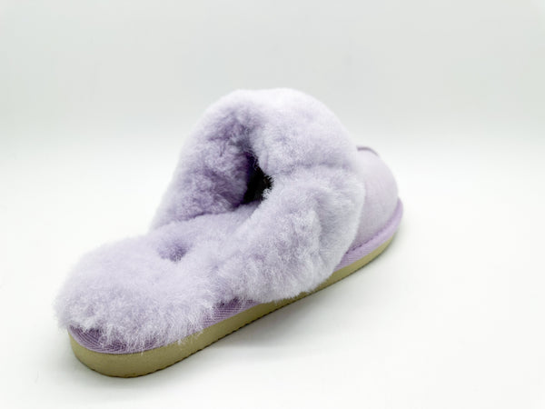 Nat 2 Thies Thies 1856 ® Sheepskin Slipper Misty Lilac
