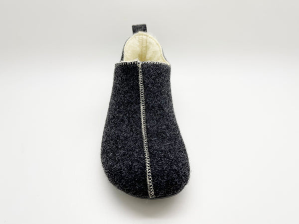 Nat 2 Thies Thies 1856 ® Slipper Boots Anthracite With Eco Wool