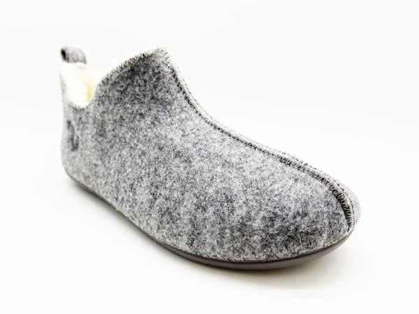 Nat 2 Thies Thies 1856 ® Slipper Boots Light Grey With Eco Wool