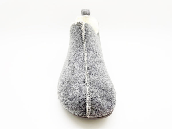 Nat 2 Thies Thies 1856 ® Slipper Boots Light Grey With Eco Wool