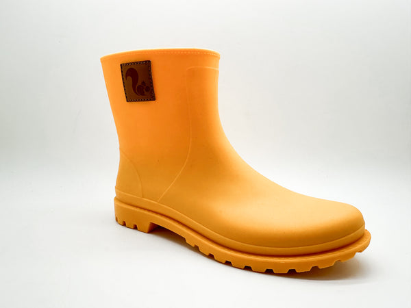 Nat 2 Thies Thies ® Bio Rainboot Orange Juice Vegan | 100% Waterproof Biodegradable Rainboots