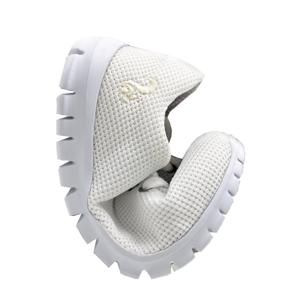 Nat 2 Thies Thies ® Cornrunner II White | Vegan Aus Mais Gefertigt