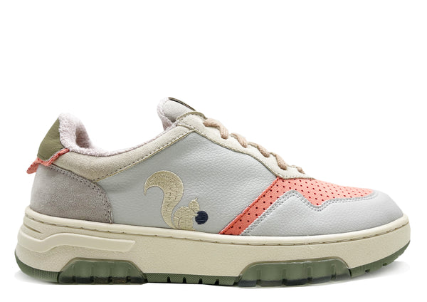 nat 2 thies thies ® Eco Cup Sneaker vegan coral flash