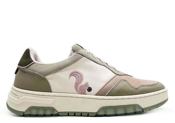 nat 2 thies thies ® Eco Cup Sneaker vegan khaki rose