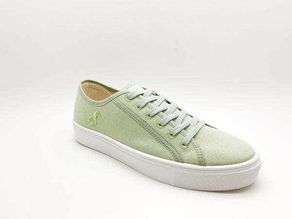 Nat 2 Thies Thies ® Natural Dye Plain Sneaker Vegan Light Green