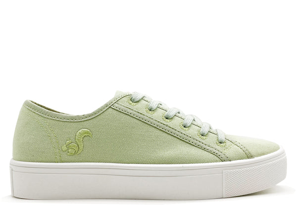 nat 2 thies thies ® Natural Dye Plain Sneaker vegan light green