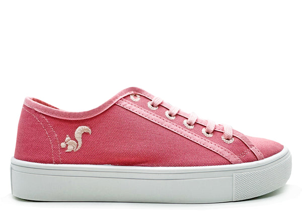 nat 2 thies thies ® Natural Dye Plain Sneaker vegan raspberry