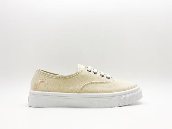 Nat 2 Thies Thies ® Natural Dye Plim Sneaker Vegan Vanilla