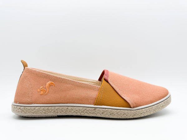 Nat 2 Thies Thies ® Organic Cotton Espadrille Vegan Apricot