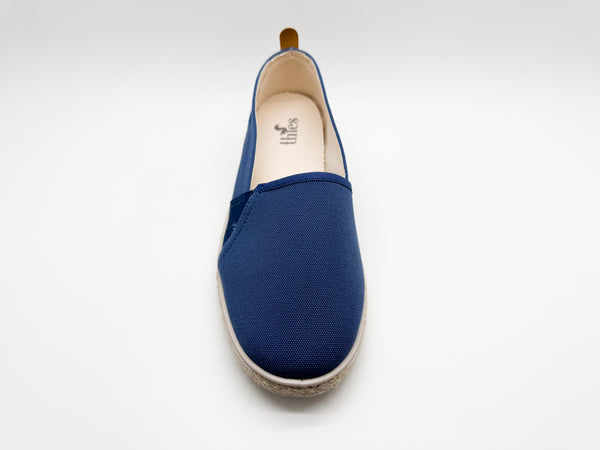 Nat 2 Thies Thies ® Organic Cotton Espadrille Vegan Indigo
