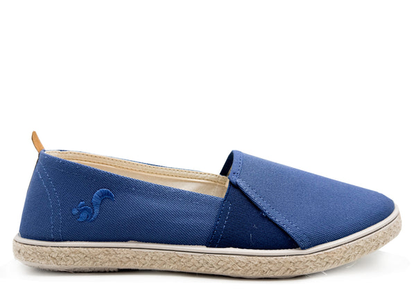 nat 2 thies thies ® Organic Cotton Espadrille vegan indigo