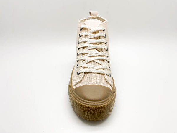 Nat 2 Thies Thies ® Organic Cotton Hi Sneaker Vegan Light Peach