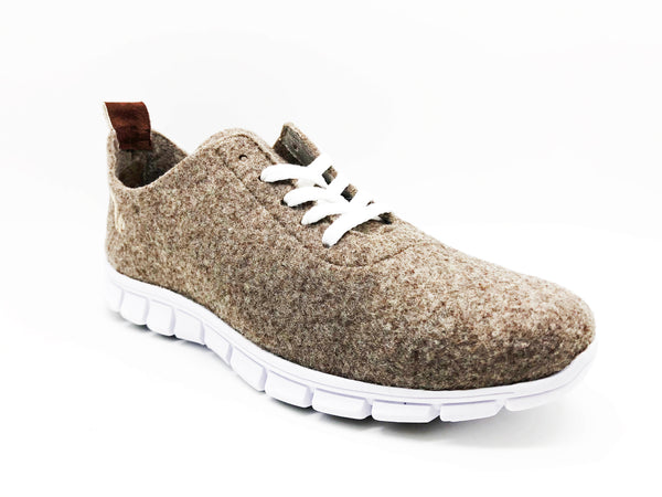 Nat 2 Thies Thies ® PET Sneaker Beige Marron | Vegan Aus Recycelten Flaschen