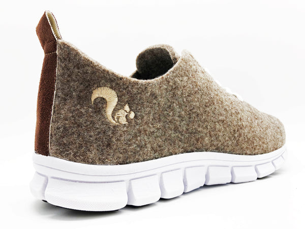 Nat 2 Thies Thies ® PET Sneaker Beige Marron | Vegan Aus Recycelten Flaschen
