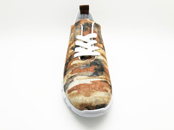 Nat 2 Thies Thies ® PET Sneaker Camo Brown | Vegan Aus Recycelten Flaschen