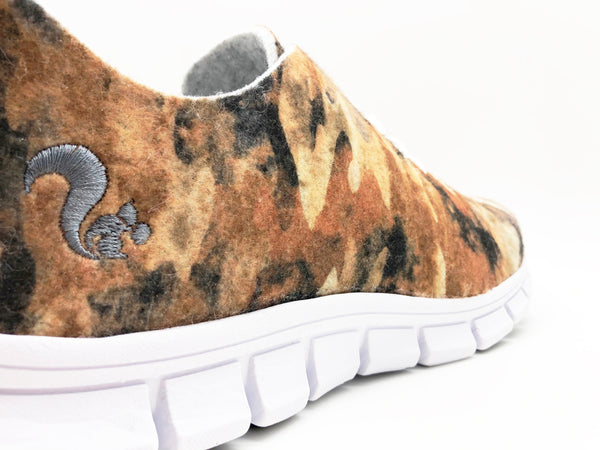Nat 2 Thies Thies ® PET Sneaker Camo Brown | Vegan Aus Recycelten Flaschen