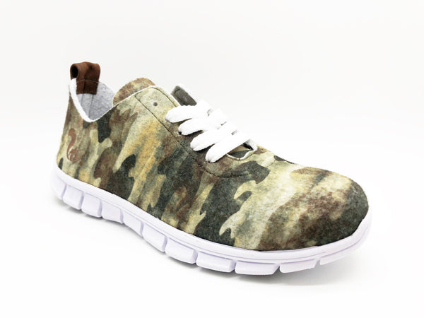 Nat 2 Thies Thies ® PET Sneaker Camo Green | Vegan Aus Recycelten Flaschen