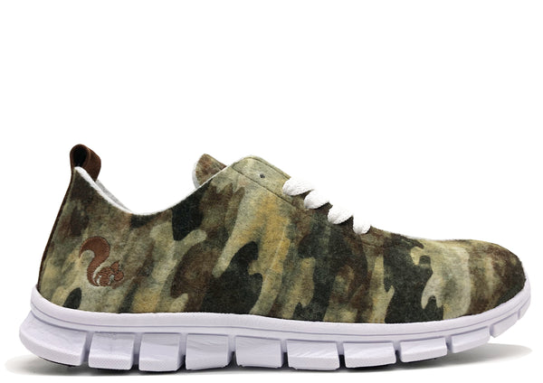 nat 2 thies thies ® PET Sneaker camo green | vegan aus recycelten Flaschen