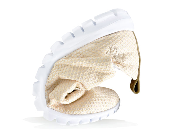 Nat 2 Thies Thies ® Reflexrunner Vanilla | Vegan Aus Recyceltem PET