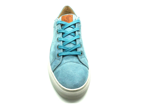 Nat 2 Thies Thies ® Veggie Tanned Sneakers Light Blue Sky