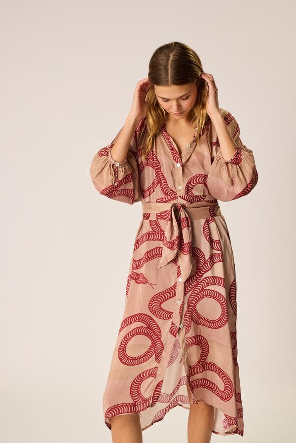 Natalie Martin ALEX MIDI WITH SASH