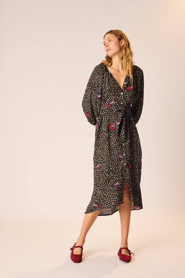 Natalie Martin ALEX MIDI WITH SASH