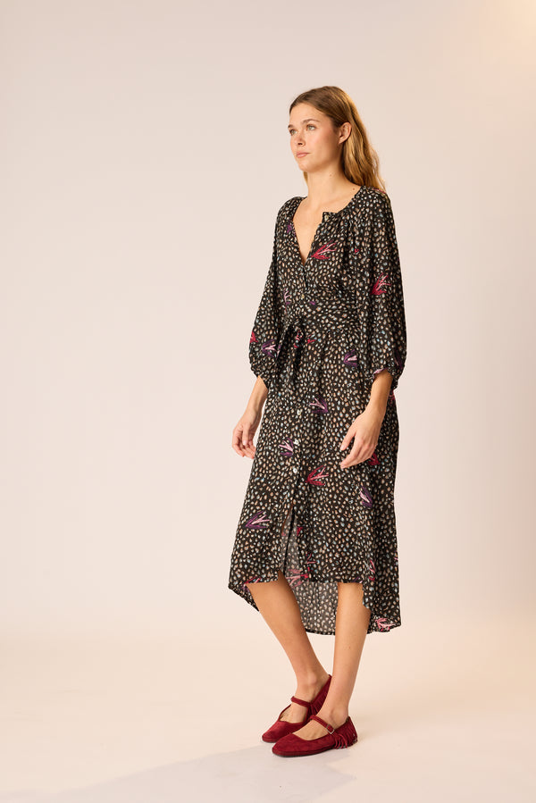 Natalie Martin ALEX MIDI WITH SASH