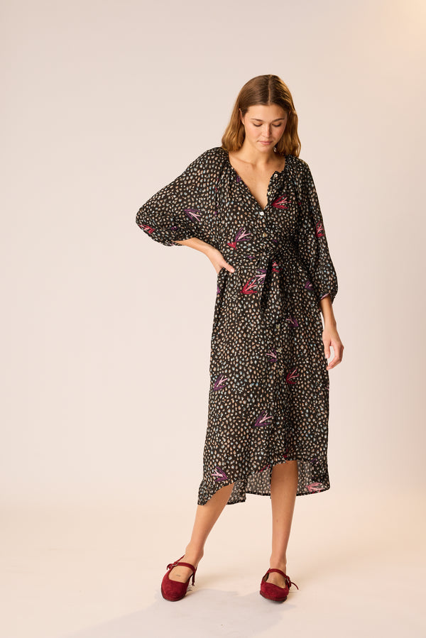 natalie martin ALEX MIDI WITH SASH