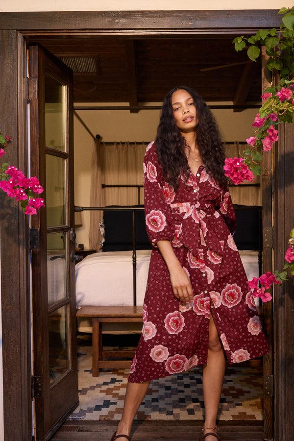 Natalie Martin ALEX MIDI WITH SASH