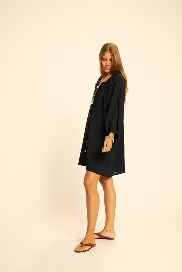 Natalie Martin ALEX SHORT DRESS WITH SASH