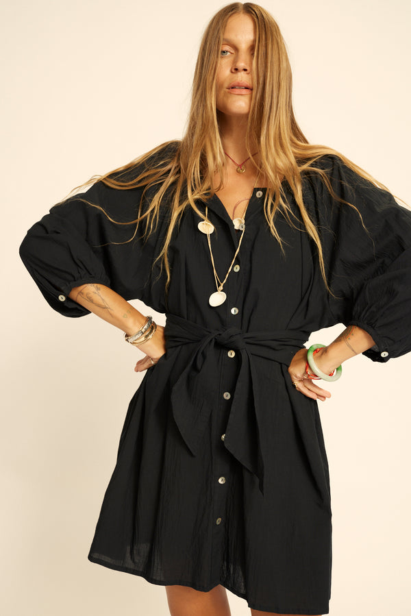 natalie martin ALEX SHORT DRESS WITH SASH