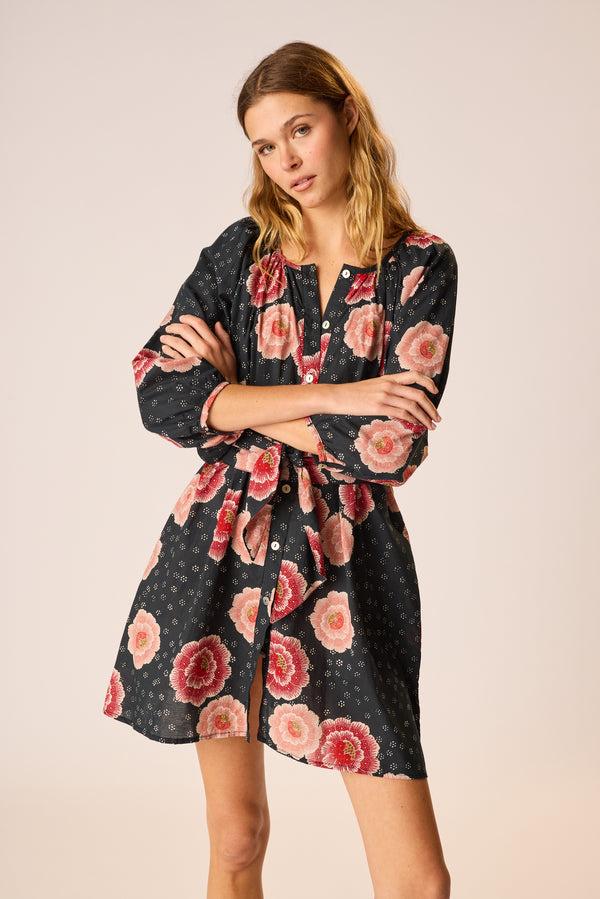 natalie martin ALEX SHORT DRESS WITH SASH