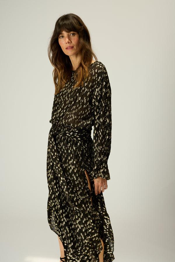 natalie martin CAMILLE DRESS WITH SASH