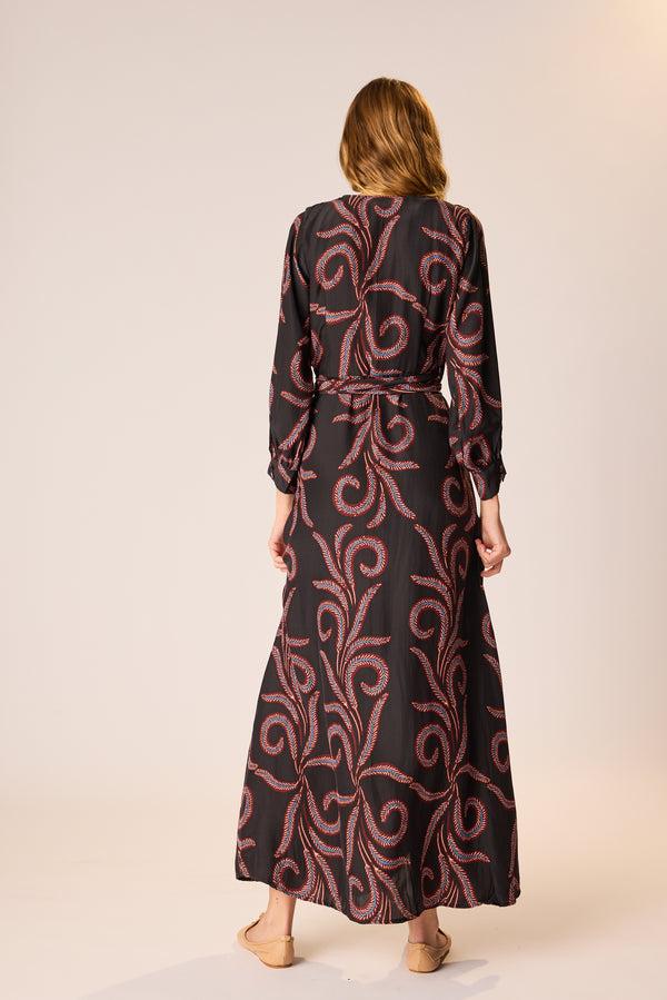 Natalie Martin KATE LONG SLEEVE MAXI